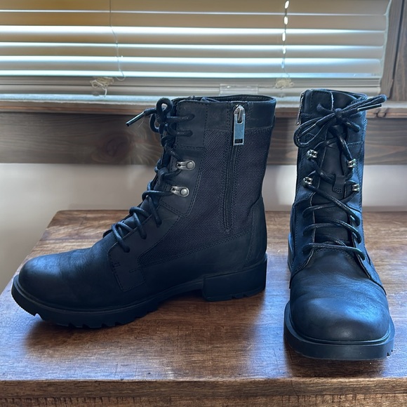 Sorel WOMEN'S EMELIE II LACE BOOTIE- black - Picture 2 of 7